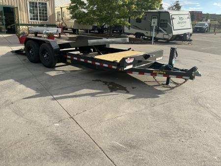 New 2027 Big Tex 14TL-20BK 6.6x20 Flatbed Trailer