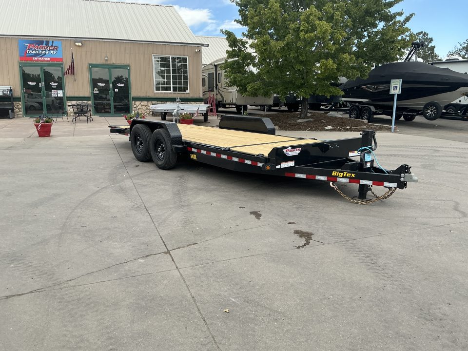 New 2027 Big Tex 14TL-20BK 6.6x20 Flatbed Trailer