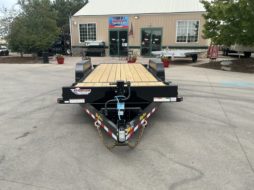 New 2027 Big Tex 14TL-20BK 6.6x20 Flatbed Trailer