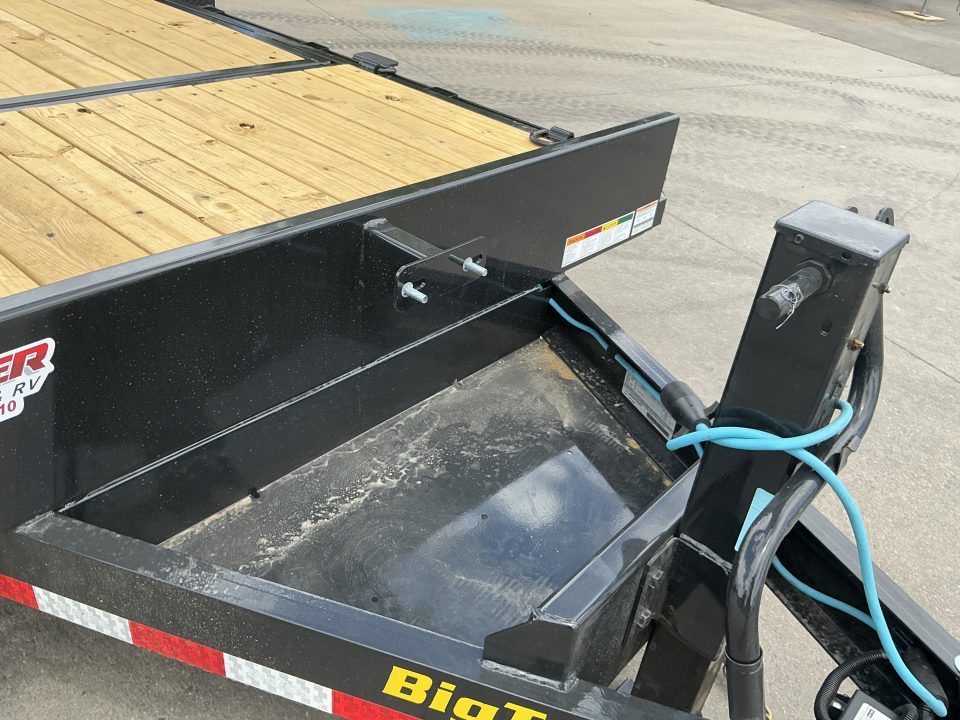 New 2027 Big Tex 14TL-20BK 6.6x20 Flatbed Trailer