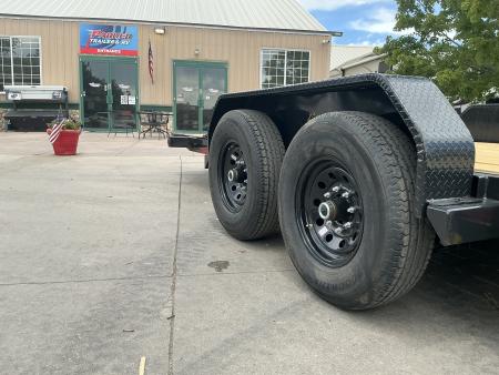 New 2027 Big Tex 14TL-20BK 6.6x20 Flatbed Trailer