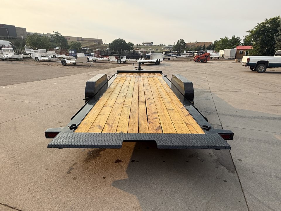 New 2027 Big Tex 16TI-22A-BK Flatbed Trailer 17.5 gvwr