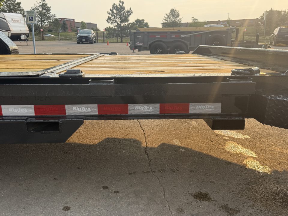 New 2027 Big Tex 16TI-22A-BK Flatbed Trailer 17.5 gvwr