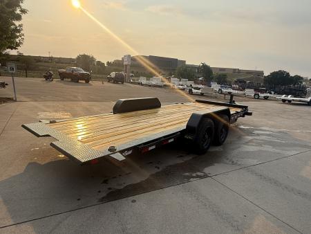 New 2027 Big Tex 16TI-22A-BK Flatbed Trailer 17.5 gvwr