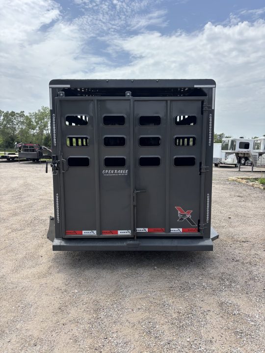 New 2026 Eagle X 6'8"x 24' Livestock Trailer
