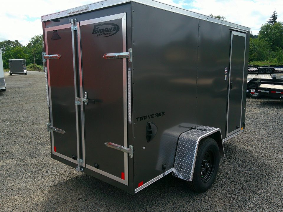 New 2026 Formula Trailers 5x10 3k Cargo / Enclosed Trailer Barn Doors