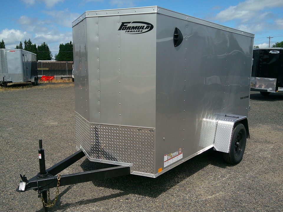 New 2026 Formula Trailers 5x10 3k Cargo / Enclosed Trailer Barn Doors