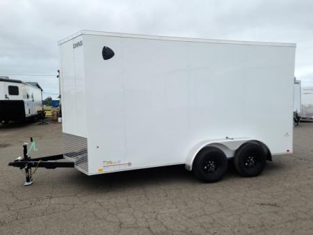 New 2026 Compass DLX 7x14 7k Enclosed Trailer