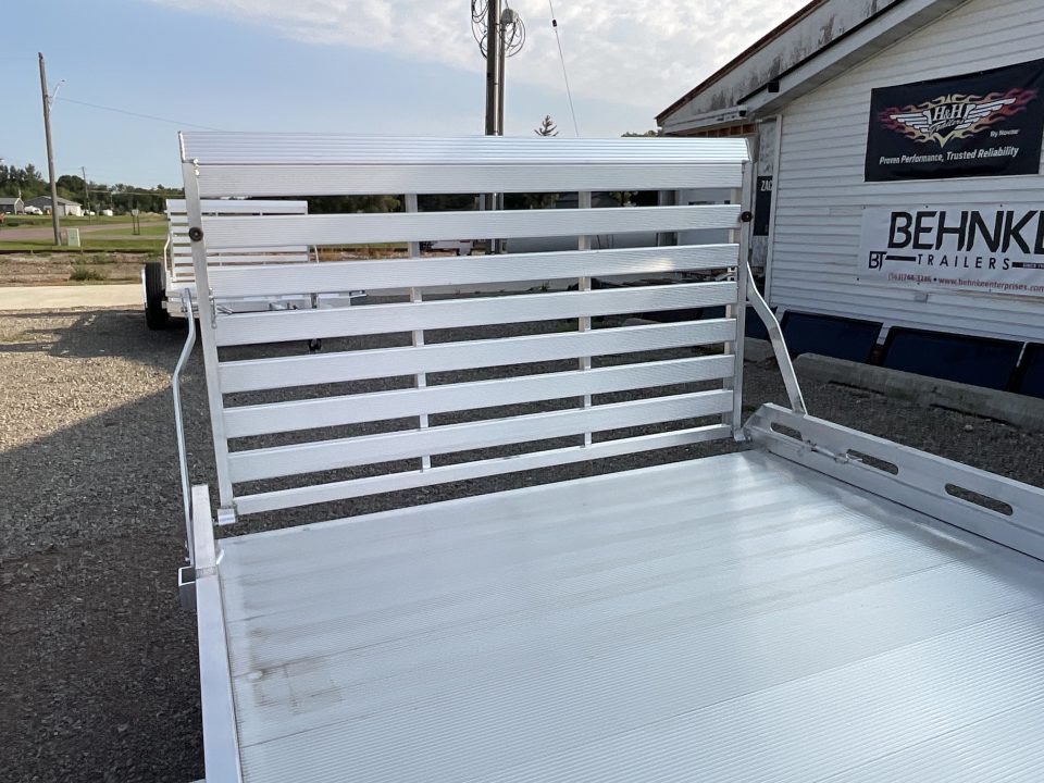 New 2027 Aluma 7814S-STG Utility Trailer
