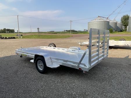 New 2027 Aluma 7814S-STG Utility Trailer