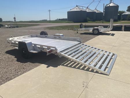 New 2027 Aluma EX7712H-SLR Utility Trailer