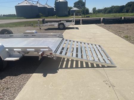 New 2027 Aluma EX7712H-SLR Utility Trailer