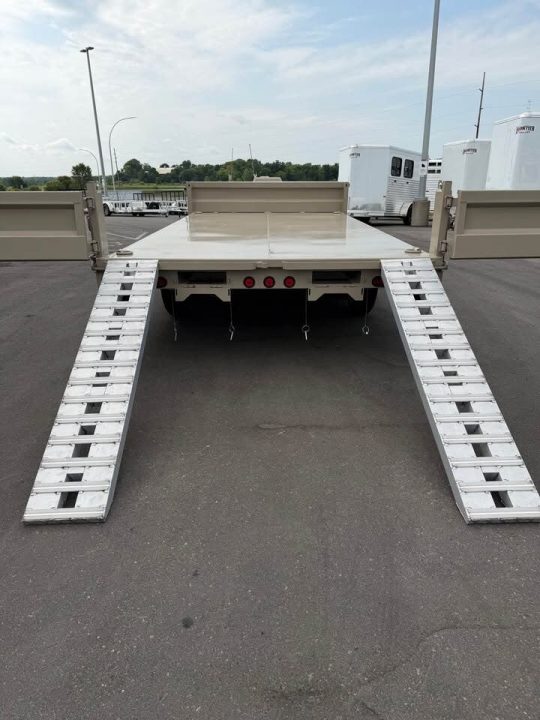New DDP 96X16 14.9K DECKOVER DUMP TRAILER - TAN