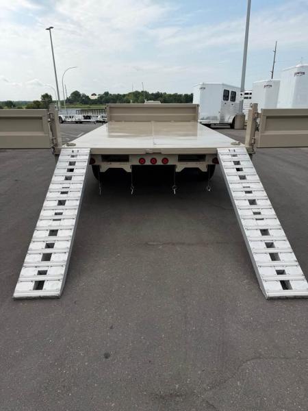 New DDP 96X16 14.9K DECKOVER DUMP TRAILER - TAN
