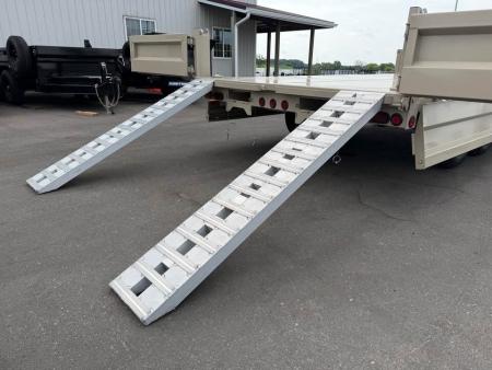 New DDP 96X16 14.9K DECKOVER DUMP TRAILER - TAN