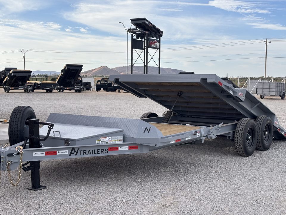 New 2026 Ascend Industries 22' BP TILT TRAILER, 2-7K AXLES, POWER TI Tilt Trailer