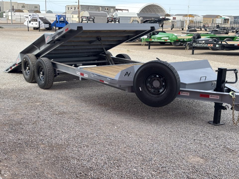 New 2026 Ascend Industries 22' BP TILT TRAILER, 2-7K AXLES, POWER TI Tilt Trailer