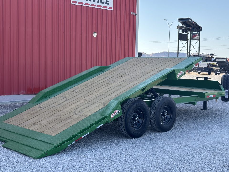 New 2026 Ascend Industries 20' BP TILT TRAILER, 2-7K AXLES, GRACITY Tilt Trailer
