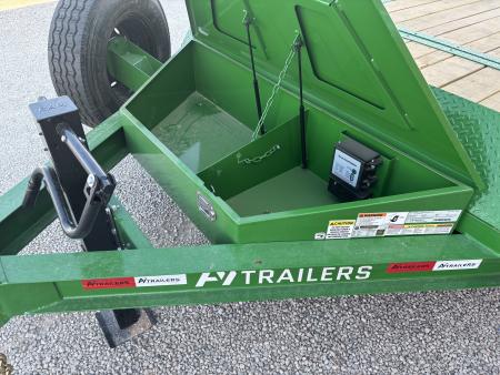New 2026 Ascend Industries 20' BP TILT TRAILER, 2-7K AXLES, GRACITY Tilt Trailer