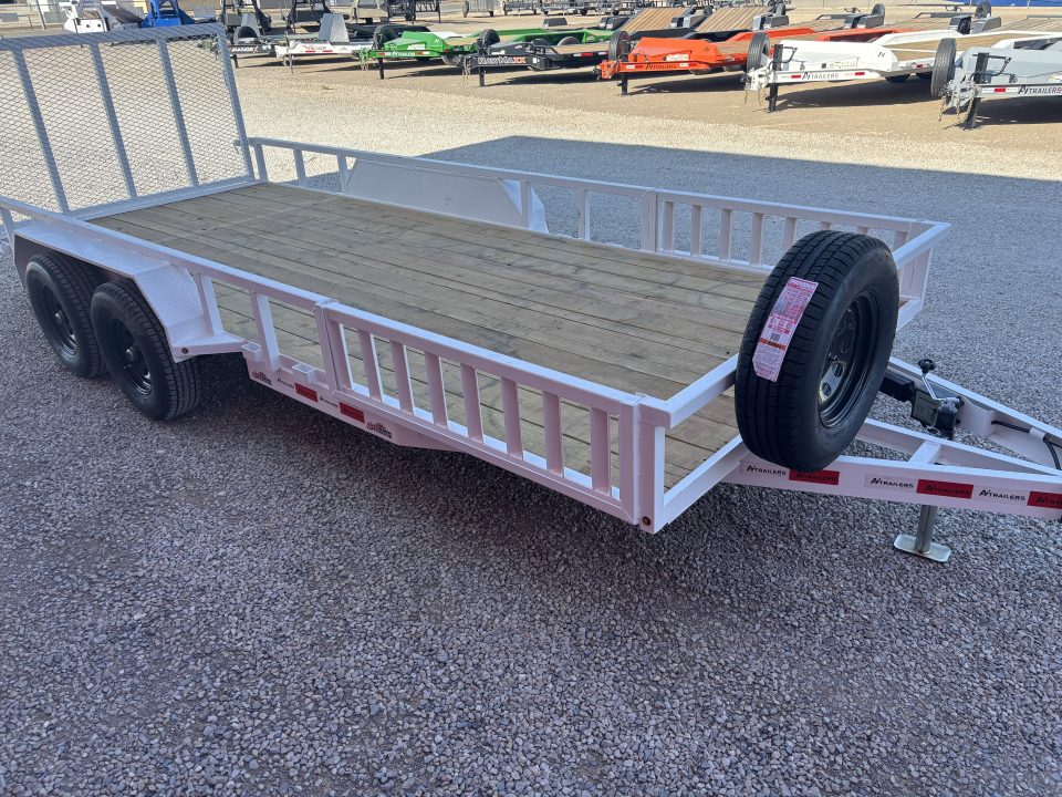 New 2026 Ascend Industries 18' TANDEM AXLE 10K UTILITY Utility Trailer