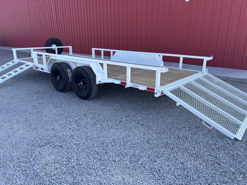 New 2026 Ascend Industries 18' TANDEM AXLE 10K UTILITY Utility Trailer