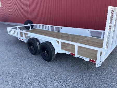 New 2026 Ascend Industries 18' TANDEM AXLE 10K UTILITY Utility Trailer