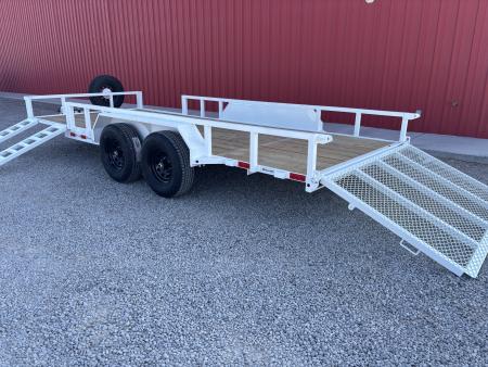 New 2026 Ascend Industries 18' TANDEM AXLE 10K UTILITY Utility Trailer