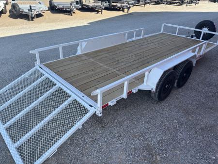 New 2026 Ascend Industries 18' TANDEM AXLE 10K UTILITY Utility Trailer
