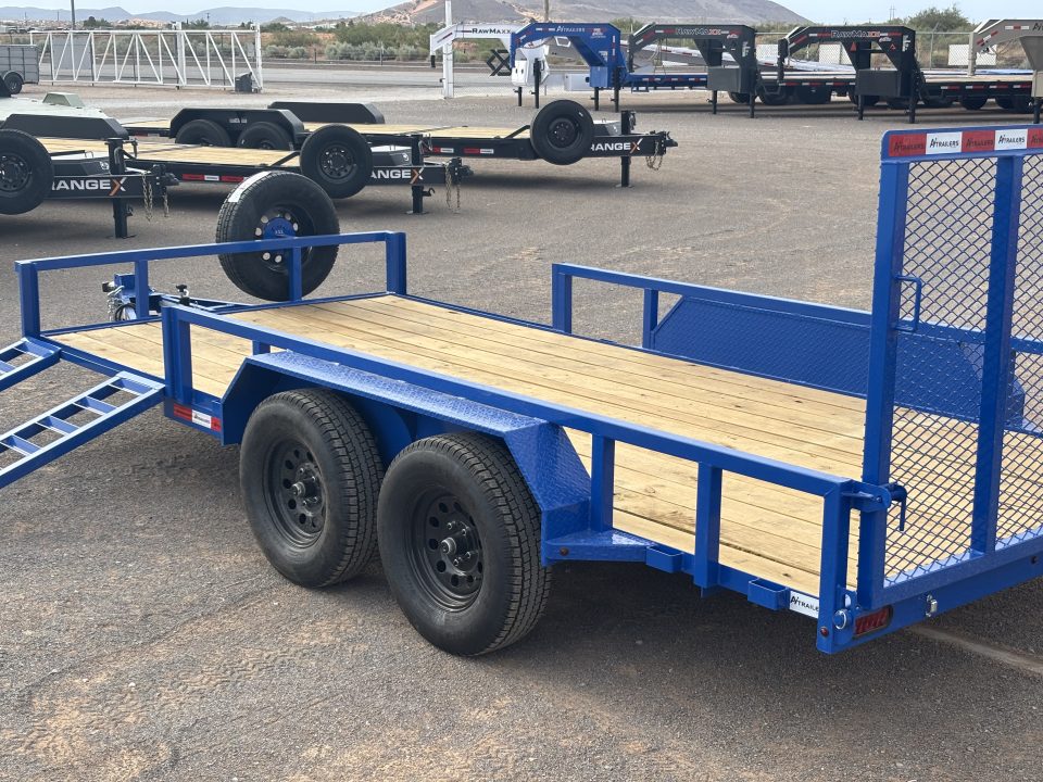 New 2026 Ascend Industries 16' TANDEM AXLE 7K UTILITY Utility Trailer