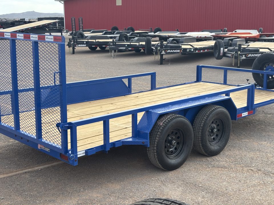 New 2026 Ascend Industries 16' TANDEM AXLE 7K UTILITY Utility Trailer