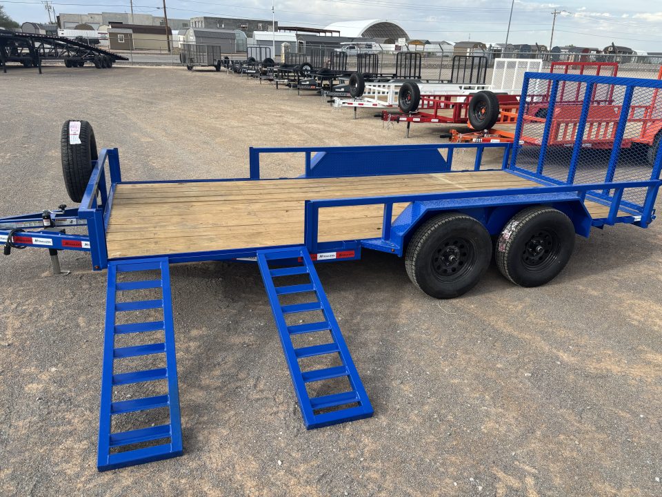 New 2026 Ascend Industries 16' TANDEM AXLE 7K UTILITY Utility Trailer