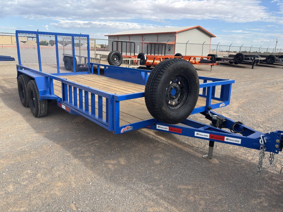 New 2026 Ascend Industries 16' TANDEM AXLE 7K UTILITY Utility Trailer