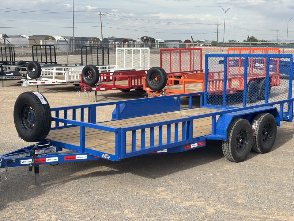 New 2026 Ascend Industries 16' TANDEM AXLE 7K UTILITY Utility Trailer