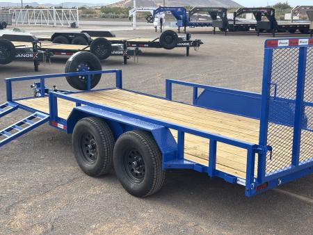 New 2026 Ascend Industries 16' TANDEM AXLE 7K UTILITY Utility Trailer