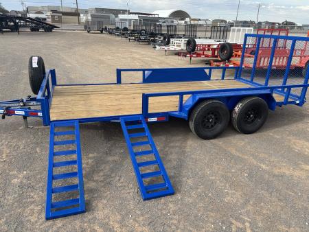 New 2026 Ascend Industries 16' TANDEM AXLE 7K UTILITY Utility Trailer