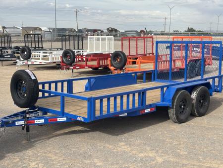 New 2026 Ascend Industries 16' TANDEM AXLE 7K UTILITY Utility Trailer