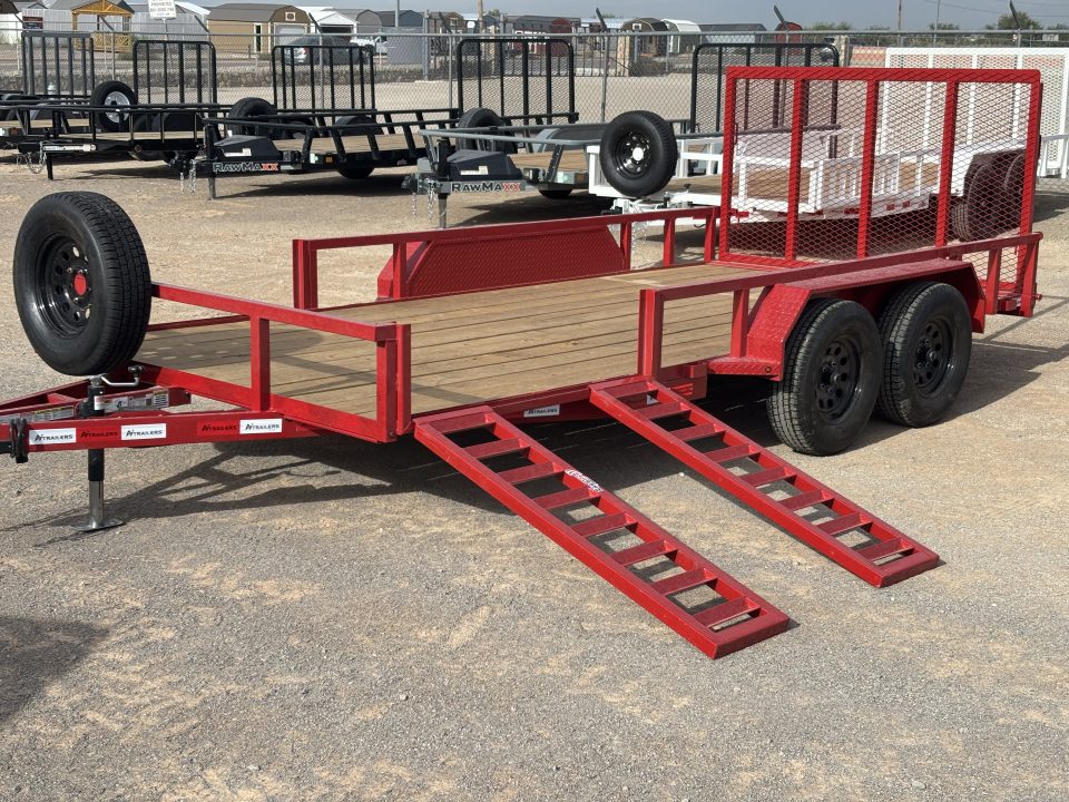 New 2026 Ascend Industries 16' TANDEM AXLE 7K UTILITY Utility Trailer