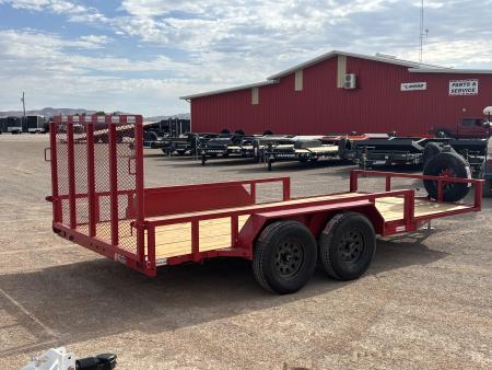 New 2026 Ascend Industries 16' TANDEM AXLE 7K UTILITY Utility Trailer