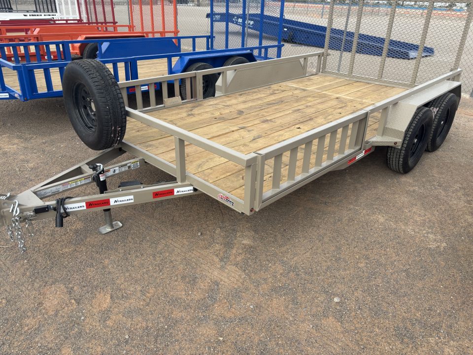 New 2026 Ascend Industries 14' TANDEM AXLE 7K UTILITY Utility Trailer
