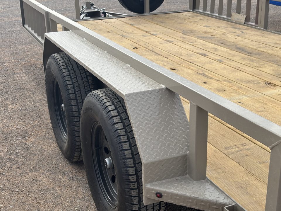 New 2026 Ascend Industries 14' TANDEM AXLE 7K UTILITY Utility Trailer