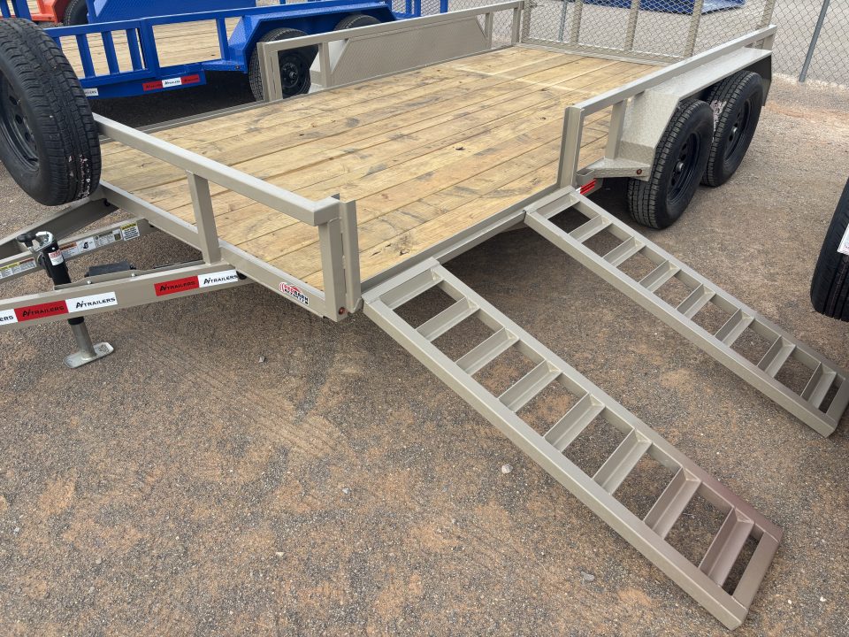 New 2026 Ascend Industries 14' TANDEM AXLE 7K UTILITY Utility Trailer