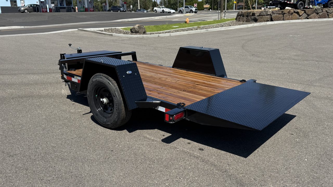 New 2026 Sure-Trac 5 x 10 Single Axle Tilt 6K Tilt Trailer