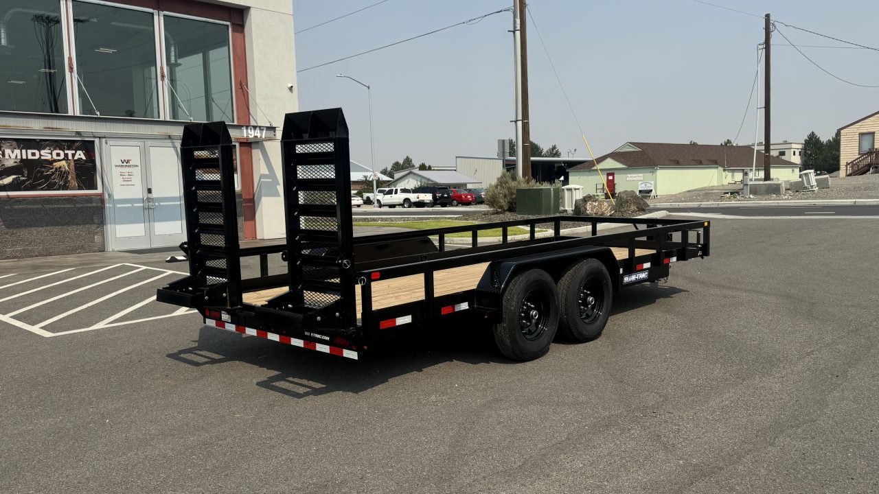 New 2026 Sure-Trac 7 x 18 Tube Top 14K Utility Trailer