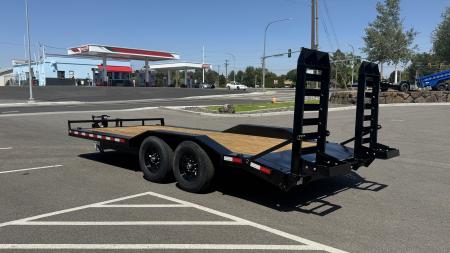 New 2026 Sure-Trac 8.5 x 18 (16+2) Full Width Equipment 14K Equipment Trailer