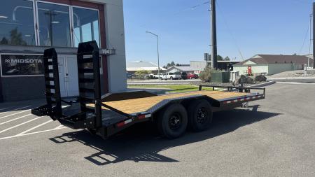 New 2026 Sure-Trac 8.5 x 18 (16+2) Full Width Equipment 14K Equipment Trailer