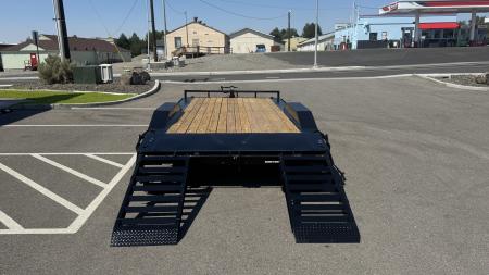 New 2026 Sure-Trac 8.5 x 18 (16+2) Full Width Equipment 14K Equipment Trailer