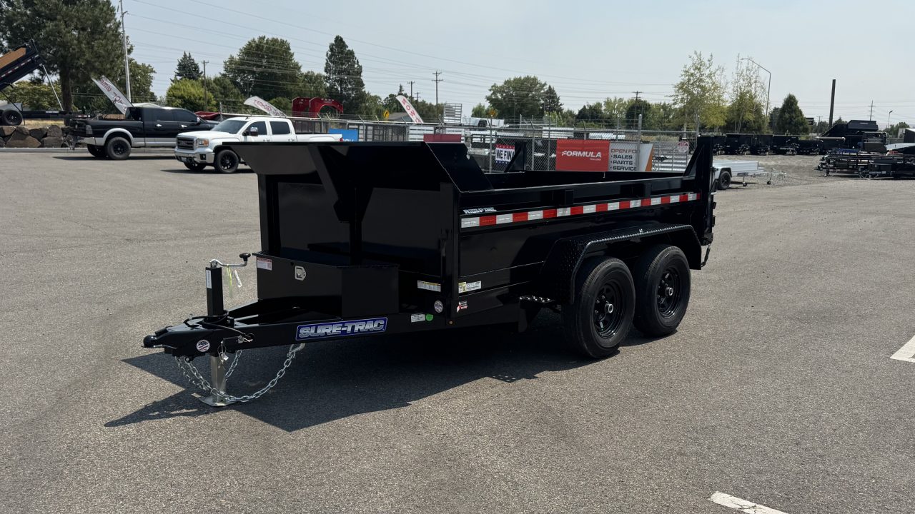 New 2026 Sure-Trac 6 x 10 SD Low Profile Single Ram Dump 10K Dump Trailer