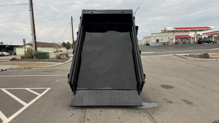 New 2025 Sure-Trac 6 X 10 SD Deckover Dump Trailer 10k single ram Dump Trailer