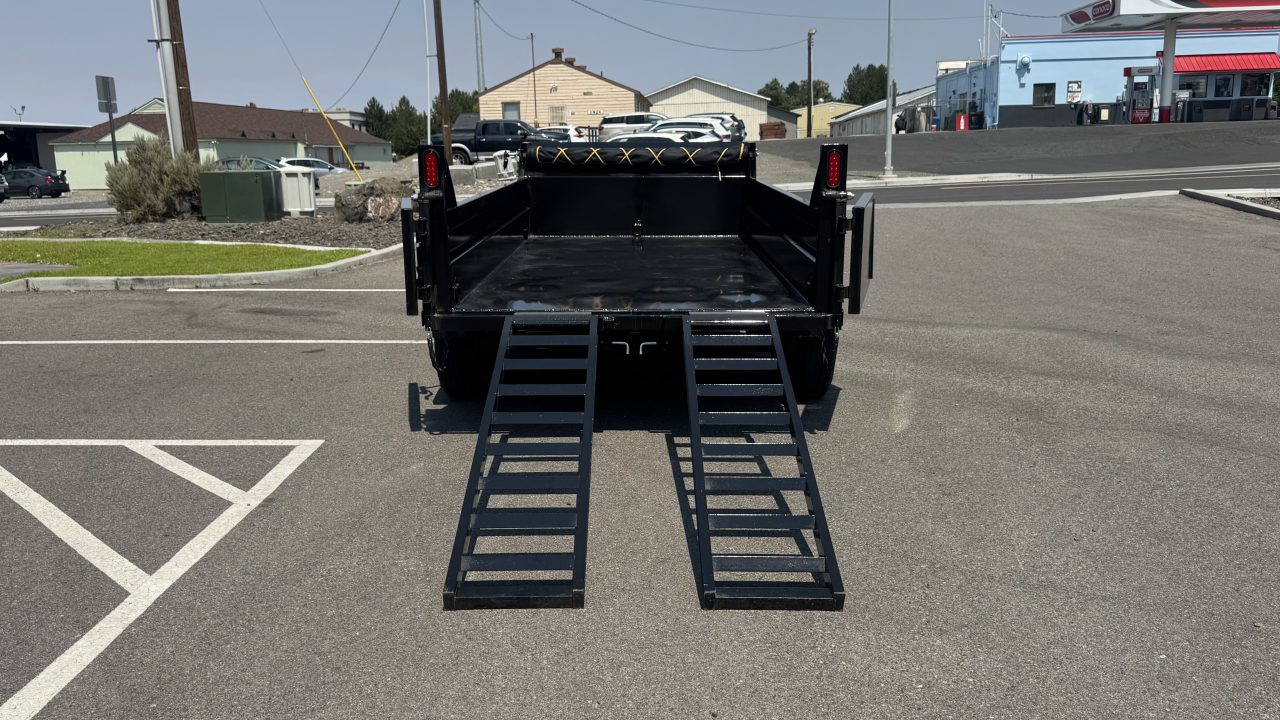 New 2025 Sure-Trac 6 x 12 SD Low Profile Dump 10K Single Ram Dump Trailer
