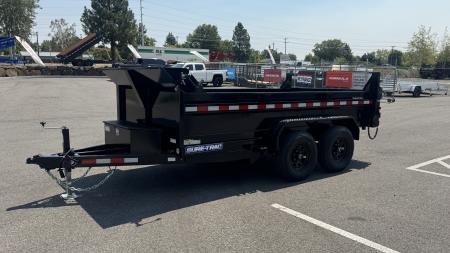 New 2025 Sure-Trac 6 x 12 SD Low Profile Dump 10K Single Ram Dump Trailer